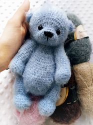 Beautiful teddy bear/ Stuffed baby toy/ Ooak teddy bear/ Handmade teddy bear/ Cute animal toys