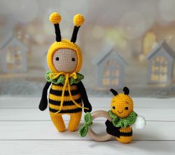 bee toy,gift for kid,baby kit,bee doll,newborn baby kit,toys for babies