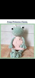 Pattern crochet frog