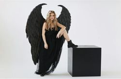 maleficent wings, maleficent cosplay, maleficent black wings, black wings, demon wings, halloween wings