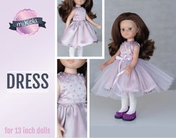 Paola Reina dress, shoes, underwear, 13 inch doll clothes, Paola Reina clothes, 32 cm doll clothes, Dress Paola Reina