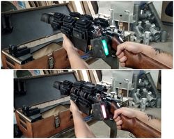 Cyberpunk 2077 - inspired - ARASAKA - gun - Budget Arms Blunderbuss - moulage - replica - cosplay weapons - militech - 5