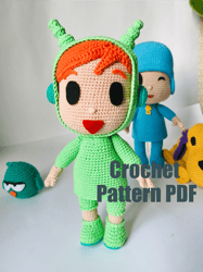 Crochet Pattern Nina Doll. PDF file download