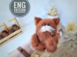 Amigurumi Cat crochet pattern. Amigurumi fat kitty plush easy pattern.