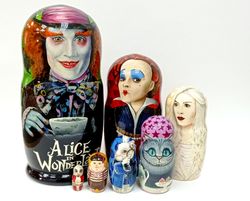 Memorabilia from the movie Nesting Dols "Alice in Wonderland"