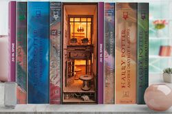 Ratatouille Book Nook/ Cafe Shelf Insert/ DIY Kit Cafe, book nook cafe shelf insert diorama/ Cafe diorama