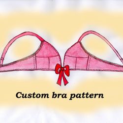 Bullet bra pattern, Pin up girl bra pattern, 1950s pattern - Inspire Uplift