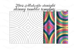 Burst tumbler template svg for 20 oz Skinny Tumbler Template svg for straight Makerflo Christmas star Tangram pattern