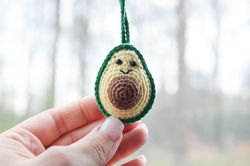 avocado car decor toy, avocado keychain new driver gift, avocado lovers gift