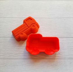 TRUCK BATH BOMB MOLD STL FILE for 3D Printing