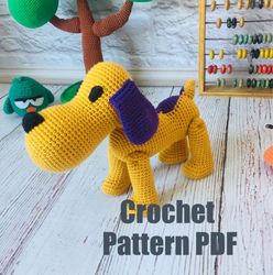 Crochet Pattern Loula puppy. PDF file