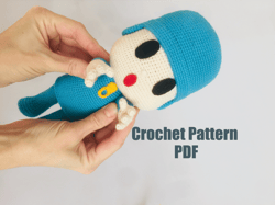 Crochet Pattern Pocoyo doll. PDF file