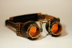 Steampunk goggles "Harmattan"