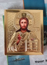 Jesus Christ Orthodox blessed portable icon