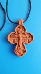 Orthodox blessed wooden cross