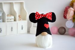 Gnome Minnie Mouse plush toy