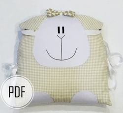 Sheep pillow pattern / diy