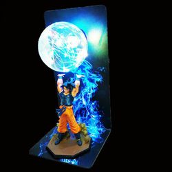 Christmas LED Lamp Dragon Ball Z Goku Son Gokou Genki Dama Spirit Toy Figure 14"
