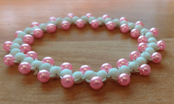 Pearl bracelet pattern / Tutorial / Pdf / Beads bracelet manual