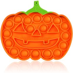Halloween Themed Pumpkin Pop It Fidget Toys