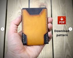 Pocket wallet - PDF download template. MW2