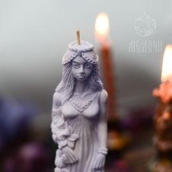 The goddess Aphrodite silicone mold for candles, resin, gypsum