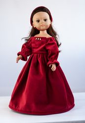 Paola Reina doll dress, Dianna Effner Little Darling clothes, 13 inch doll clothing, 32 cm dolls, waist 13 - 14,5 cm