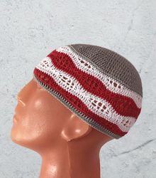 Handmade kufi crochet hats unisex