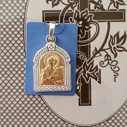 Daniel the Prophet religious pendant with free shipping handmade gold plated