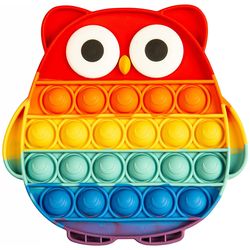 Owl Push Pop It Bubble Fidget Easter Toy
