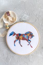 Horse Cross Stitch Pattern