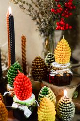 Mold for Candles Pine Cone, Christmas Molds, Spruce Cone Mold, Fir-Cone Mold.