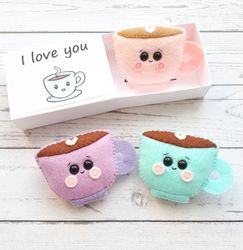 I Love you a Latte, Hug in a box, Coffee pun card, Happy Mother's Day, Valentines day gift, Anniversary gift for wife