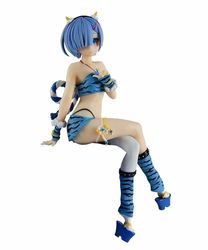 Action Figure Re Zero Rem Sexy Cute Swimsuit Statue Anime Blue Toy In Box 5.5"