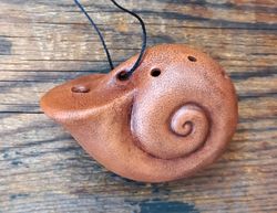 Ocarina "Song of the sea" small brown