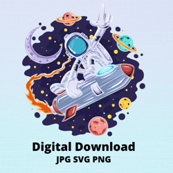 Space clipart svg png jpg,astronaut svg clipart,Spaceman png svg,Space Svg,Cute Space Astronaut svg clip art,Funny Space