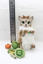 deer fawn art doll collectible toy
