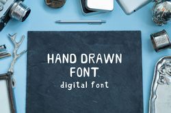 Hand Drawn Font