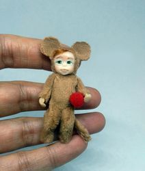 Toddler baby Mousy OOAK doll