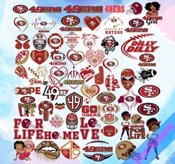 49ers SVG - football bundle svg - Super Bowl svg - San Francisco svg - png dxf svg
