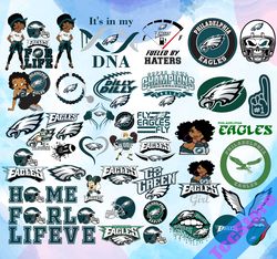 Philadelphia Eagles svg, Clipart Bundle, NFL teams, NFL logo, NFL svg, Football Teams svg