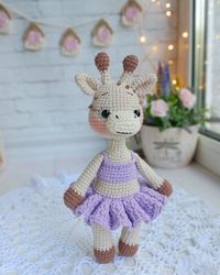 Crochet pattern giraffe Christie