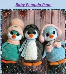 Crochet pattern penguin