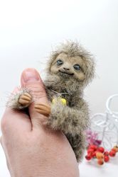 sloth art doll collectible toy
