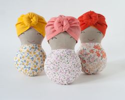Tiny Doll. Sewing pattern and tutorial PDF