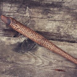 baseball bat. Viking cudgel Fenrir. Scandinavian cudgel. Gift for man.