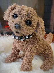 Poodle puppy  - realistic toy