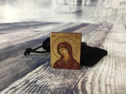 Virgin Mary | Orthodox icon for travellers | Orthodox icon | Mother of God | Theotokos | Holy Icon | Hand-painted icon