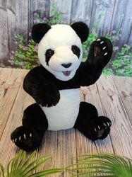 Panda Xiang - realistic toy - stuffed panda