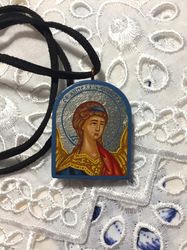 Guardian Angel | Icons for children | Holy Icon | Necklace icon | Jewelry icon | Icon pendant | Christian jewelry